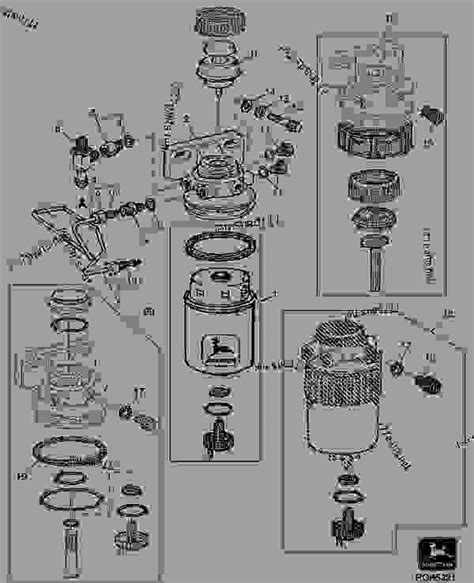 john deere 5105 fuel filter